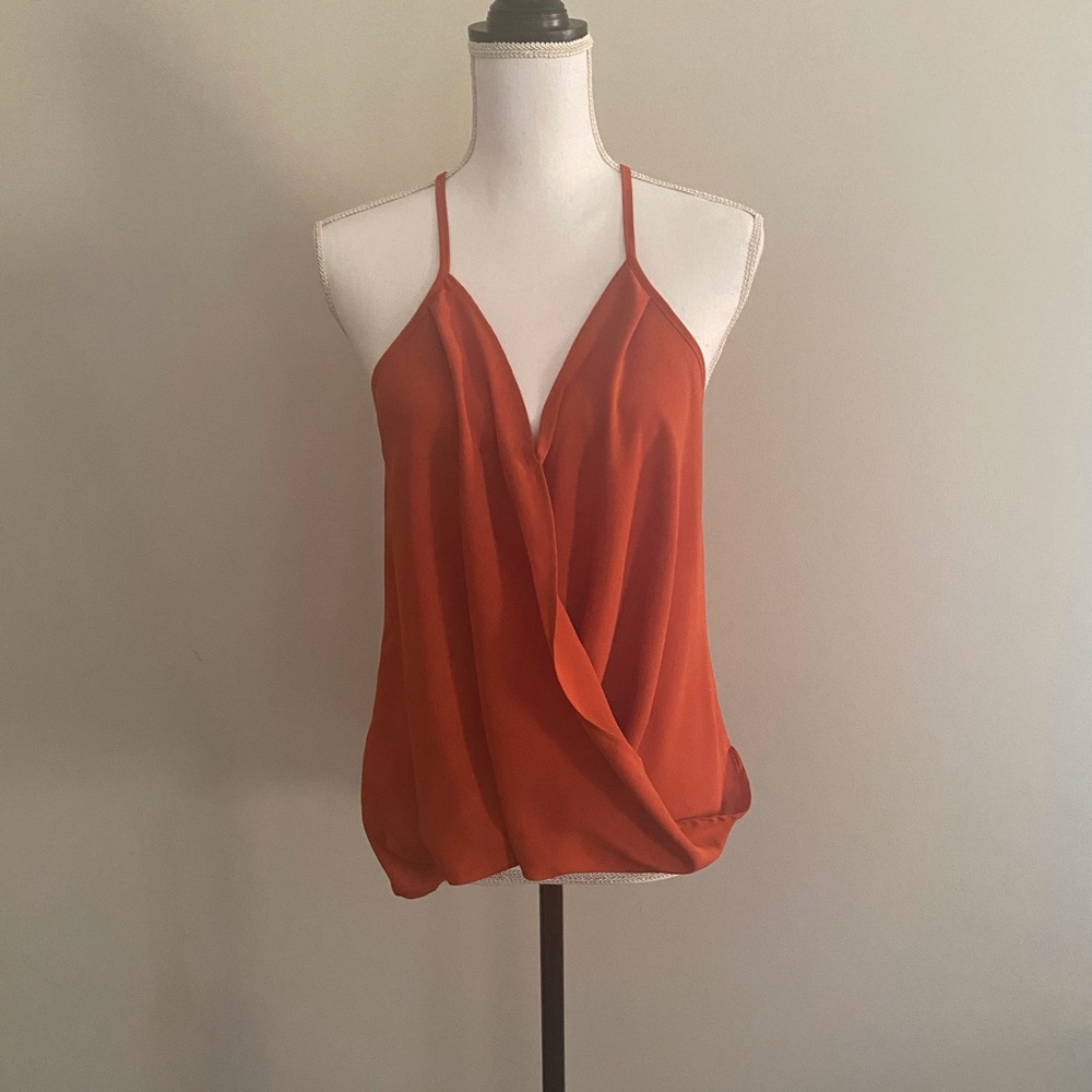 Flowy Orange Top - Picture 9 of 9
